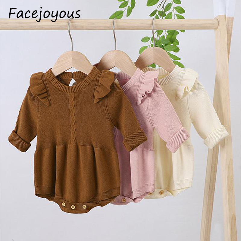 2021 New Autumn Winter Clothing Infant Newborn Baby Girls Knitted Bodysuit Long Sleeve Solid Ruffled Jumpsuit Outfit 0-18m Lezt, 82w632white
2021 New Autumn Winter Clothing Infant Newborn Baby Girls Knitted Bodysuit Long Sleeve Solid Ruffled Jumpsuit Outfit 0-18m Lezt, 82w632white