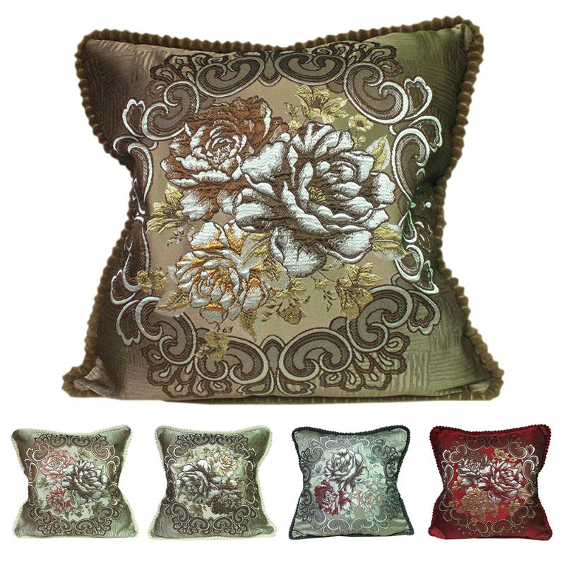 CURCYA Vintage European Floral Jacquard Classic Cushion Cover Sofa Home Decorative Throw Pillow Covers Christmas New House Gifts, Gray
CURCYA Vintage European Floral Jacquard Classic Cushion Cover Sofa Home Decorative Throw Pillow Covers Christmas New House Gifts, Gray