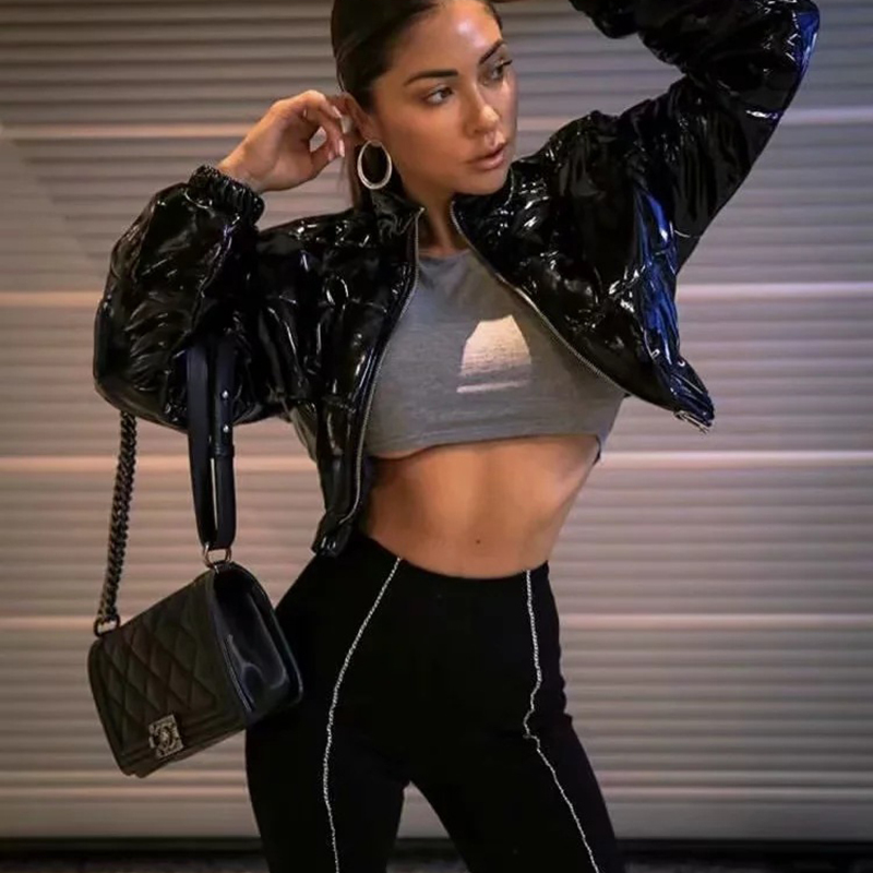 Warm Thicken Down Parka Winter Jacket Women Waterproof Coat Glossy Jackets Women's Coats Women's Winter Jackets Streetwear T200115