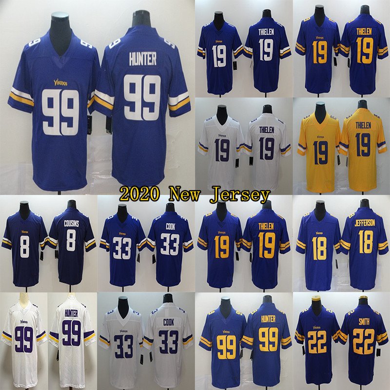 Minnesota Vikings 18 Justin Jefferson 8 Cousins Danielle 99 Hunter Dalvin 33 Cook New Football Limited Jersey, Purple
Minnesota Vikings 18 Justin Jefferson 8 Cousins Danielle 99 Hunter Dalvin 33 Cook New Football Limited Jersey, Purple