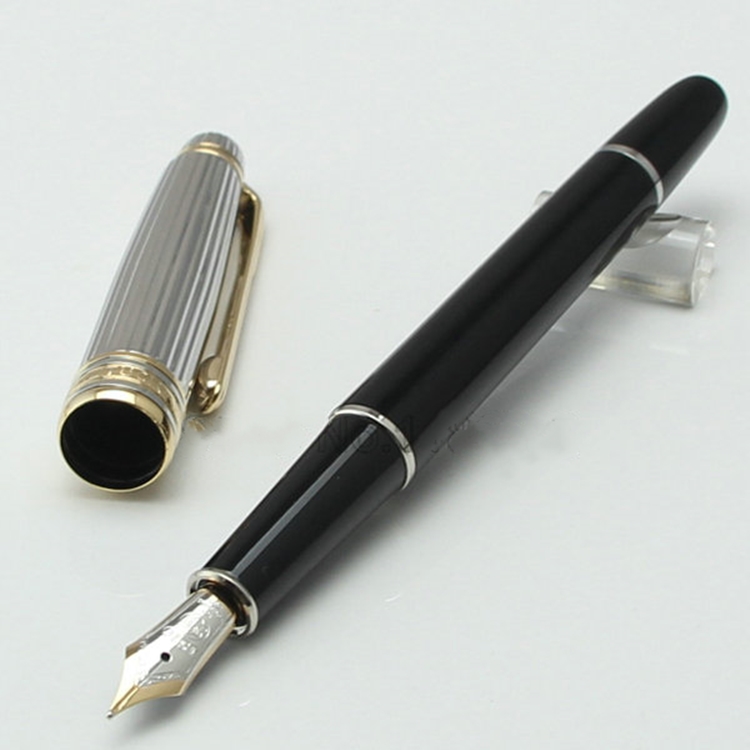 Hot Sell-Classic pen 163 Black Fountain pen with golden clip stationery school office supplies writing ink pen gift
Hot Sell-Classic pen 163 Black Fountain pen with golden clip stationery school office supplies writing ink pen gift