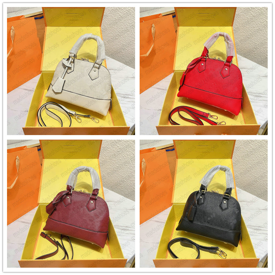 NEO ALMA BB Womens Handbag Rounded Top Handle Bag Embossed Monograms Grained Leather Cross Body Classic Designer Tote With Padlock and Keybell
NEO ALMA BB Womens Handbag Rounded Top Handle Bag Embossed Monograms Grained Leather Cross Body Classic Designer Tote With Padlock and Keybell