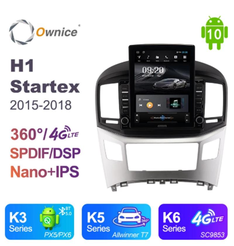 Ownice Android 10.0 forHyundai H1 Starex 2020- 2020 Car Radio Auto Multimedia Video Audio GPS Player head Unit 4G LTE Vertical
Ownice Android 10.0 forHyundai H1 Starex 2020- 2020 Car Radio Auto Multimedia Video Audio GPS Player head Unit 4G LTE Vertical