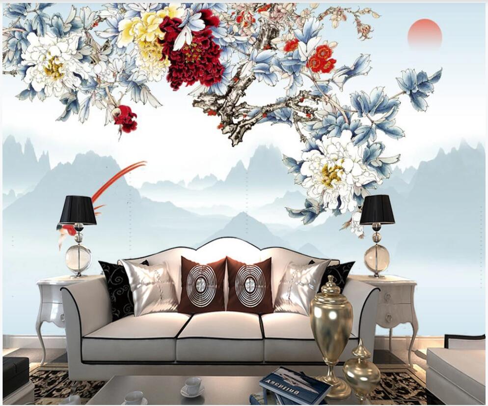 custom photo mural wallpaper 3 d Chinese hand-painted peony flower and bird landscape home decor living room wallpaper for walls 3d, Non-woven wallpaper
custom photo mural wallpaper 3 d Chinese hand-painted peony flower and bird landscape home decor living room wallpaper for walls 3d, Non-woven wallpaper