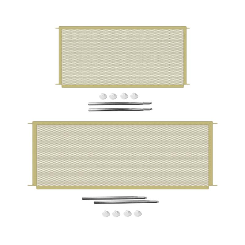 Folding Pet Dog Gate Door Barrier Safety Guard Fence Mesh Enclosure Rectangle Magic Safety Gate Dog Safeguard, As pic
Folding Pet Dog Gate Door Barrier Safety Guard Fence Mesh Enclosure Rectangle Magic Safety Gate Dog Safeguard, As pic
