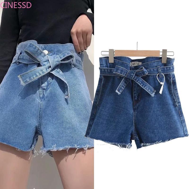 2021 Summer Women High Waist Blue Denim Shorts Casual Female Hole Solid Color Plus Size Jeans Shorts With Belt Women clothing, White
2021 Summer Women High Waist Blue Denim Shorts Casual Female Hole Solid Color Plus Size Jeans Shorts With Belt Women clothing, White