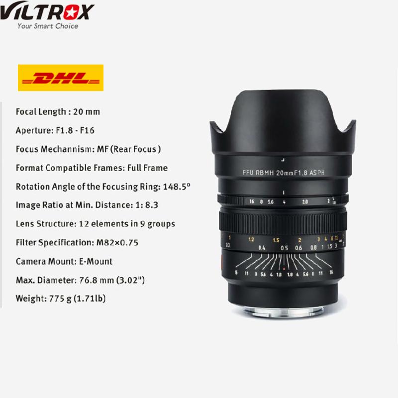 VILTROX 20mm-85mm f1.8 Lenses AS ED UMC Wide Angle lentes Fixed Focus F1.8 Lens for Camera Sony FE-Mount Fujifilm FX-Mount Lens
VILTROX 20mm-85mm f1.8 Lenses AS ED UMC Wide Angle lentes Fixed Focus F1.8 Lens for Camera Sony FE-Mount Fujifilm FX-Mount Lens