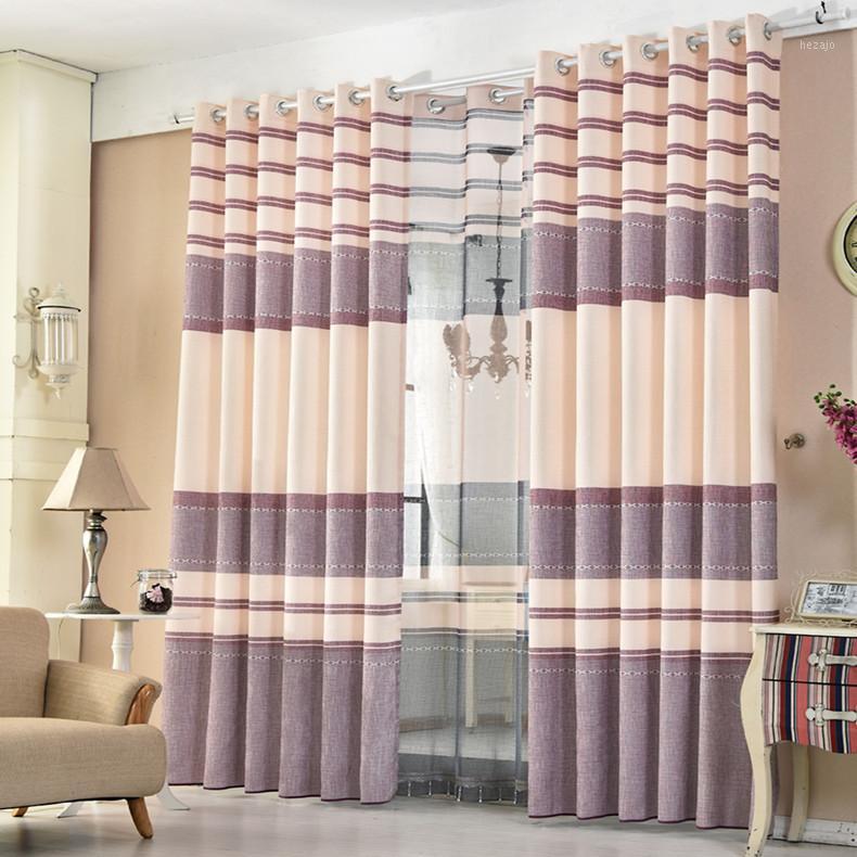 Nordic Cotton and Linen Stripe Printing Shade Curtains for Living Dining Room Bedroom.1, Plum
Nordic Cotton and Linen Stripe Printing Shade Curtains for Living Dining Room Bedroom.1, Plum
