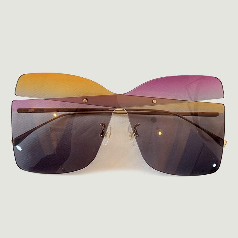 2020 New Style Oversize Rimless Sunglasses Women Fashion Designer Square One Piece Lens Sun Glasses UV400 With Box
2020 New Style Oversize Rimless Sunglasses Women Fashion Designer Square One Piece Lens Sun Glasses UV400 With Box