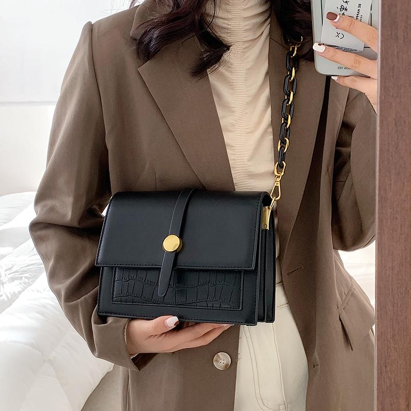 VeryMe Vintage Women PU Leather Shoulder Bag Female 2021 Simple Style Messenger Pack Fashion Totes Lady Handbags Borse Da Donna, Black
VeryMe Vintage Women PU Leather Shoulder Bag Female 2021 Simple Style Messenger Pack Fashion Totes Lady Handbags Borse Da Donna, Black