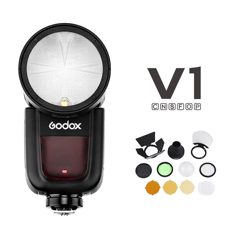 Godox V1 Round Head Flash Speedlight for Camera Round FlashlightL HSS Li-ion Battery
Godox V1 Round Head Flash Speedlight for Camera Round FlashlightL HSS Li-ion Battery