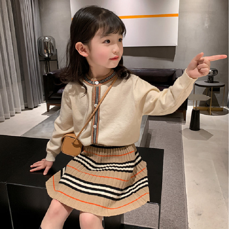 New Arrival 2020 Autumn Girls Clothing Knitted 2 Pieces Top+Skirt Suit Kids Clothes Sets Children OutfitsX1019, D803-white
New Arrival 2020 Autumn Girls Clothing Knitted 2 Pieces Top+Skirt Suit Kids Clothes Sets Children OutfitsX1019, D803-white