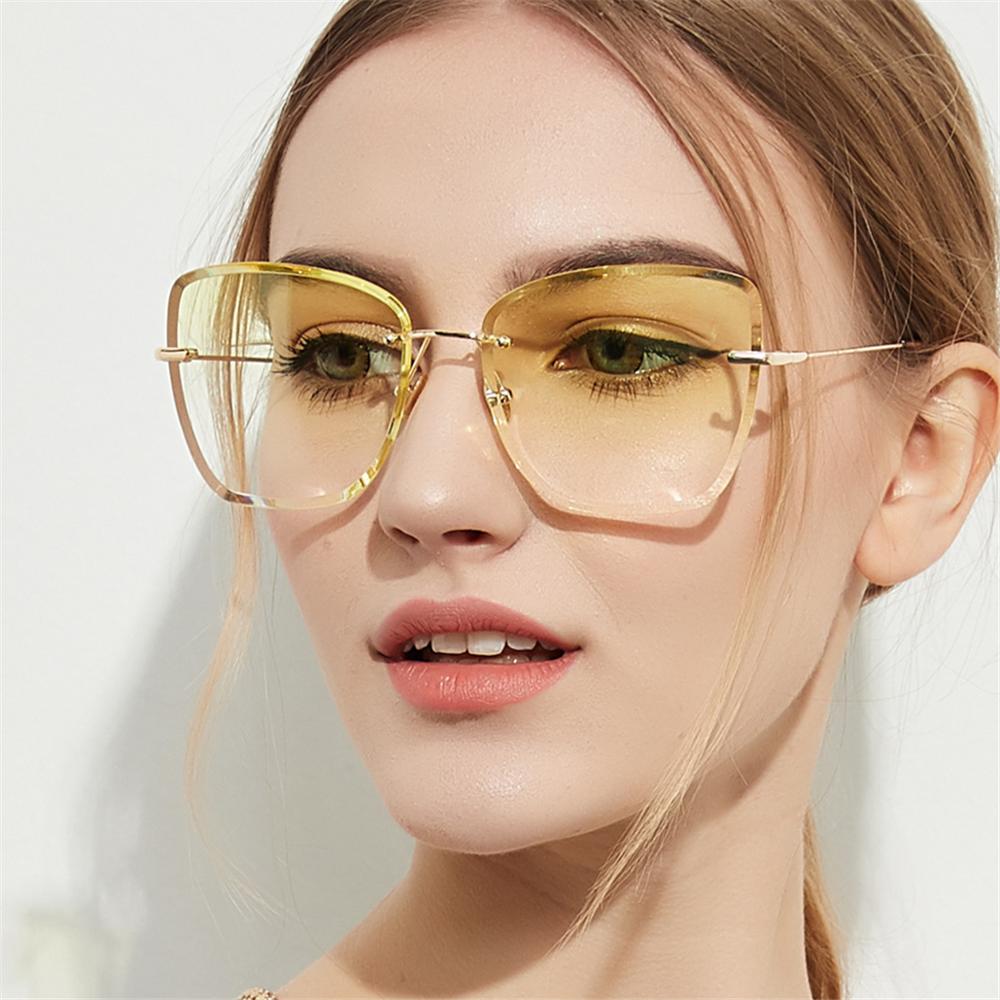 Sunglasses 2021 Brand Designer Trendy Square Transparent Yellow Lens Oversized Big Glasses Women Vendor Aesthetic Cool
Sunglasses 2021 Brand Designer Trendy Square Transparent Yellow Lens Oversized Big Glasses Women Vendor Aesthetic Cool