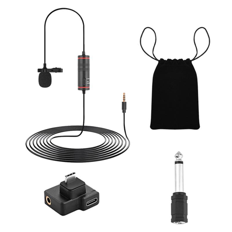 3.5mm o Video Record Lapel Microphone for Phone Android Mac Vlog Mic for OSMO ACTION Camera Camcorder Recorder
3.5mm o Video Record Lapel Microphone for Phone Android Mac Vlog Mic for OSMO ACTION Camera Camcorder Recorder