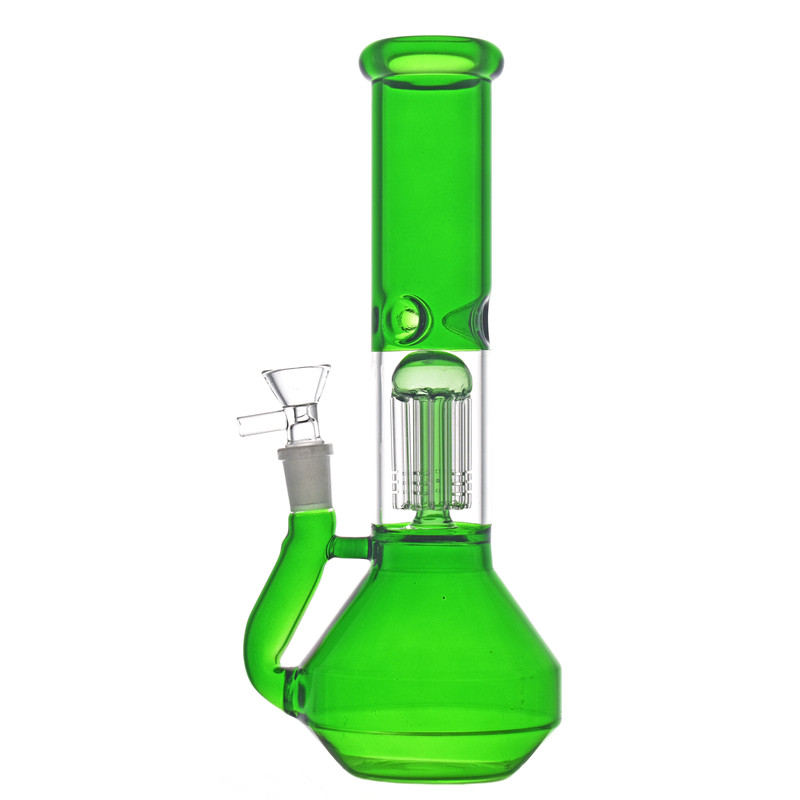 Thick green Glass Beaker Bong water Pipe 6 Arm Tree Percolator Bongs Hookah Heady Heavy smoking Water Pipes with glass oil burner
Thick green Glass Beaker Bong water Pipe 6 Arm Tree Percolator Bongs Hookah Heady Heavy smoking Water Pipes with glass oil burner