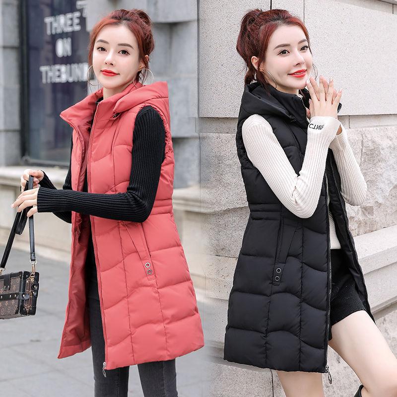 Fashion New Autumn Winter Long Vest Women Jacket Korean Hooded Sleeveless Coat Plus Size Slim Warm Ladies Waistcoat 4XL Y138, Wumailan
Fashion New Autumn Winter Long Vest Women Jacket Korean Hooded Sleeveless Coat Plus Size Slim Warm Ladies Waistcoat 4XL Y138, Wumailan