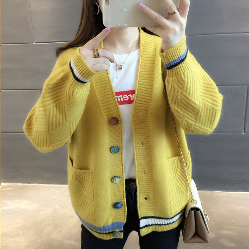 2021 New Women Cardigans Sweaters Autumn Warm V-neckbig Pocket Sweater Casual Long Sleeve Female Elegant Outwear Coat Ssif, Khaki
2021 New Women Cardigans Sweaters Autumn Warm V-neckbig Pocket Sweater Casual Long Sleeve Female Elegant Outwear Coat Ssif, Khaki