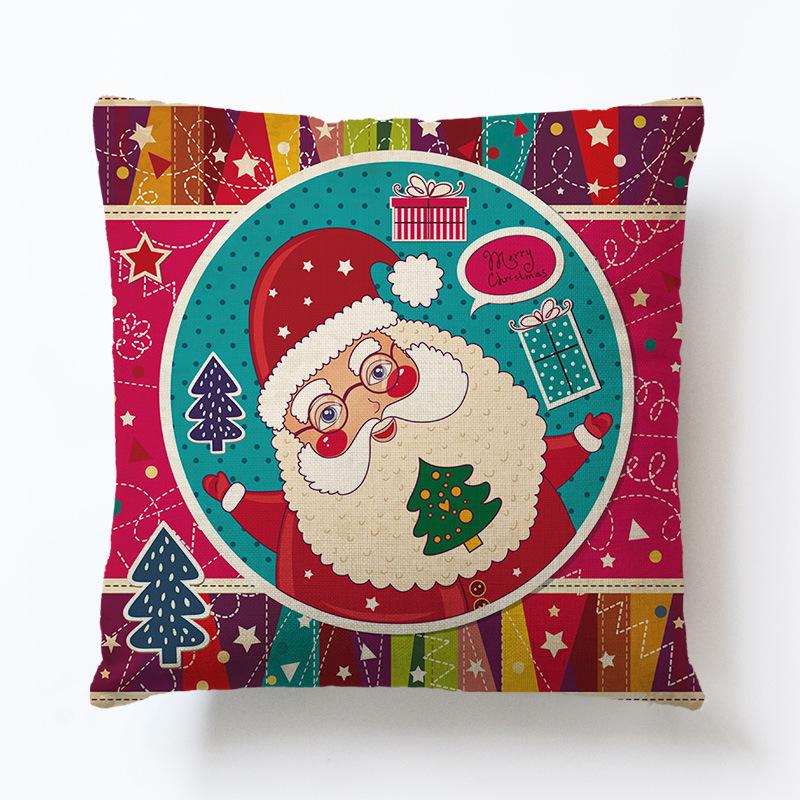 Christmas Throw pillows Cover Santa Clause Cushion Cover Christmas Decorations Home Couch Tree Elk No Pillow Inner Core, 16
Christmas Throw pillows Cover Santa Clause Cushion Cover Christmas Decorations Home Couch Tree Elk No Pillow Inner Core, 16