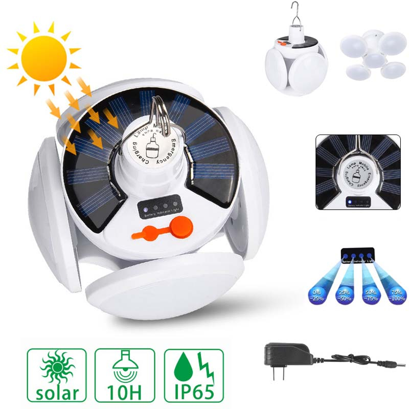 45LED Solar Light Football Bulb Outdoor Waterproof 90° Fold Solar Emergency Rechargeable Bulb Light Camping Garden Lighting For Hiking
45LED Solar Light Football Bulb Outdoor Waterproof 90° Fold Solar Emergency Rechargeable Bulb Light Camping Garden Lighting For Hiking