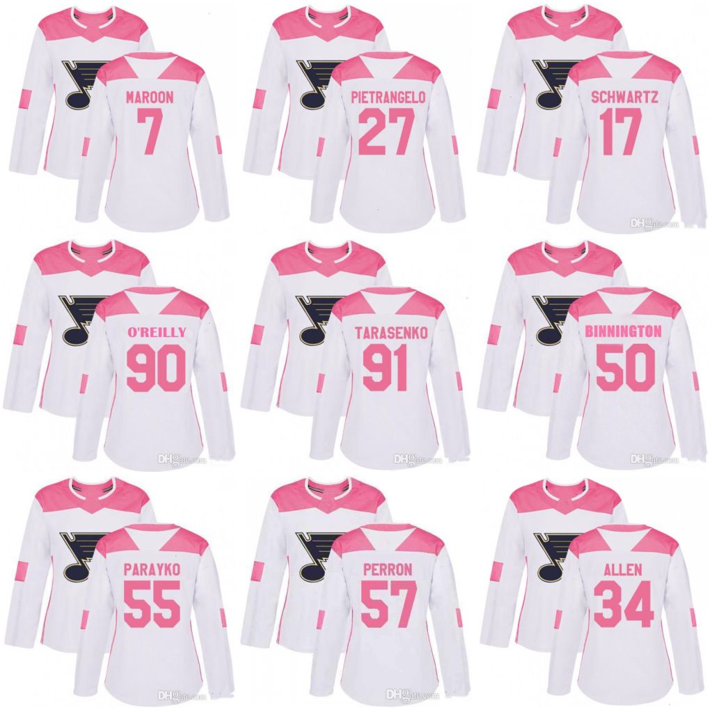 Women Blues 90 Ryan O Reilly Jersey 91 Vladimir 50 Binnington 55 PARAYKO 57 PERRON 17 SCHWARTZ 10 SCHENN 7 MAROON 34 ALLEN 27 PIETRANGELO 99 GRETZKY hockey Jersey, Custom any name and number
Women Blues 90 Ryan O Reilly Jersey 91 Vladimir 50 Binnington 55 PARAYKO 57 PERRON 17 SCHWARTZ 10 SCHENN 7 MAROON 34 ALLEN 27 PIETRANGELO 99 GRETZKY hockey Jersey, Custom any name and number
