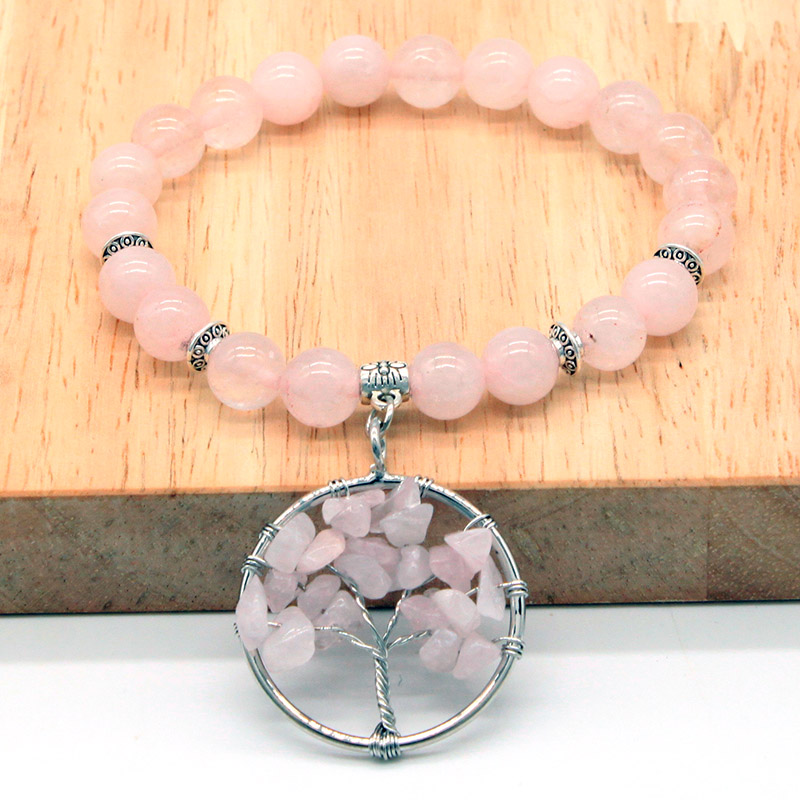 Tree Life Charkra Stone Bracelet Men Women Stretch Natural Gemstone Bangles with Pendant Charm Women Jewelry
Tree Life Charkra Stone Bracelet Men Women Stretch Natural Gemstone Bangles with Pendant Charm Women Jewelry