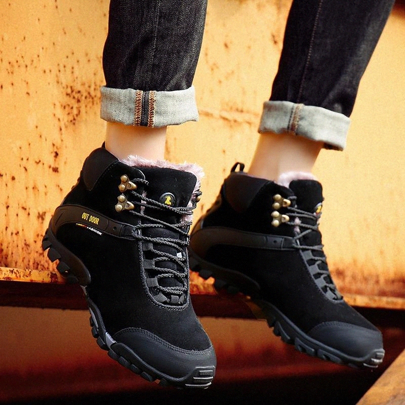 Winter Boots Brand Men Suede leather Fur Warm Ankle Boots Driving outdoor Men's Men Winter Waterproof Snow j3 #Ck9B
Winter Boots Brand Men Suede leather Fur Warm Ankle Boots Driving outdoor Men's Men Winter Waterproof Snow j3 #Ck9B