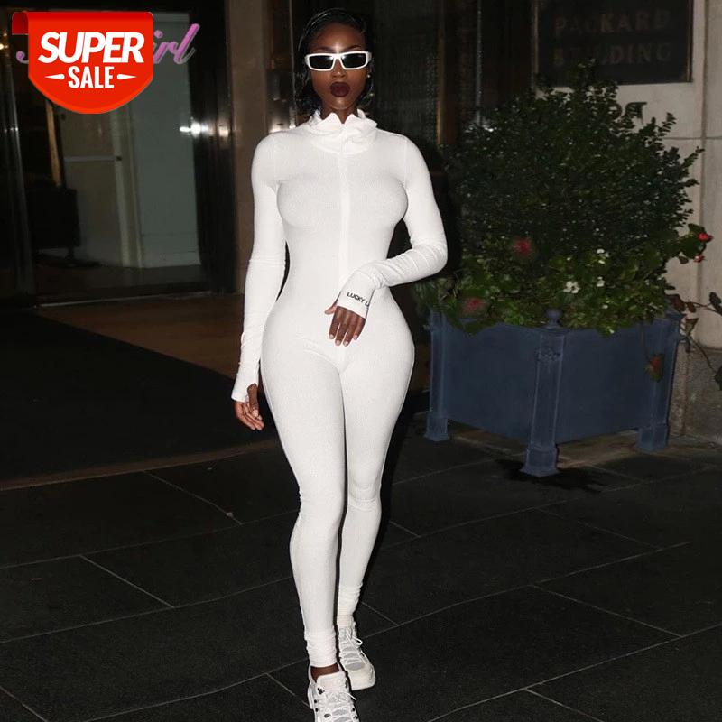 Women Sexy Long Sleeve Turtleneck Zipper Up Night Party Jumpsuit Rompers 2020 Spring Female Outfit Overalls Sportswear Leggings #v890, Black;white
Women Sexy Long Sleeve Turtleneck Zipper Up Night Party Jumpsuit Rompers 2020 Spring Female Outfit Overalls Sportswear Leggings #v890, Black;white