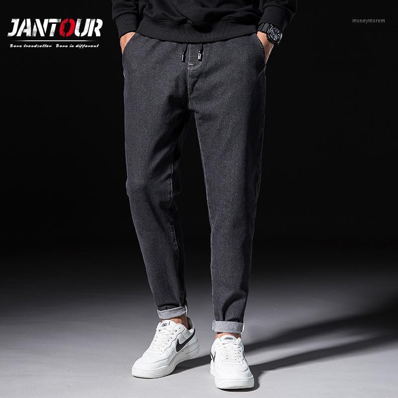 Jantour Brand Black Jeans Men 2020 Autumn Winter Fashion Big Pocket Harem Pants Elasticity Drawstring Pantalones Male Size -381
Jantour Brand Black Jeans Men 2020 Autumn Winter Fashion Big Pocket Harem Pants Elasticity Drawstring Pantalones Male Size -381