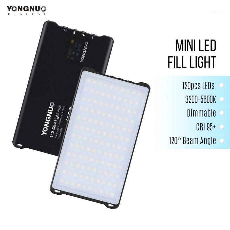 YONGNUO YN125 Mini LED Fill Light 3200-5600K Photography Lamp 120LEDs Dimmable Built-in Battery for Video Selfie Taking Photo1
YONGNUO YN125 Mini LED Fill Light 3200-5600K Photography Lamp 120LEDs Dimmable Built-in Battery for Video Selfie Taking Photo1