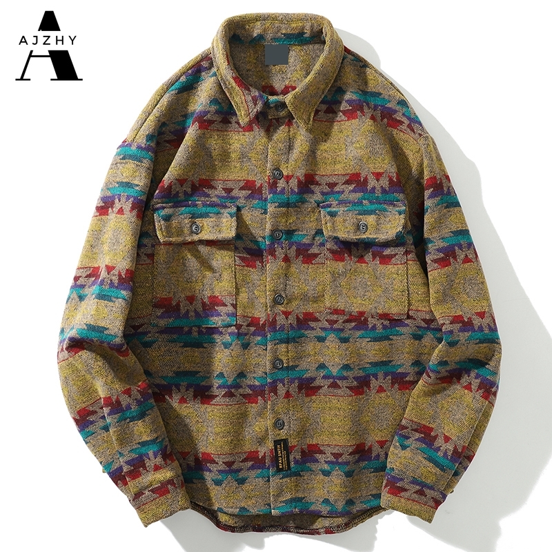 Men Autumn Winter Warm Wool Flannel Shirt Mens Long Sleeve Streetwear Velvet Silk Plaid Vintage Striped Fashions Casual Shirts Y200407, A02618-khaki
Men Autumn Winter Warm Wool Flannel Shirt Mens Long Sleeve Streetwear Velvet Silk Plaid Vintage Striped Fashions Casual Shirts Y200407, A02618-khaki