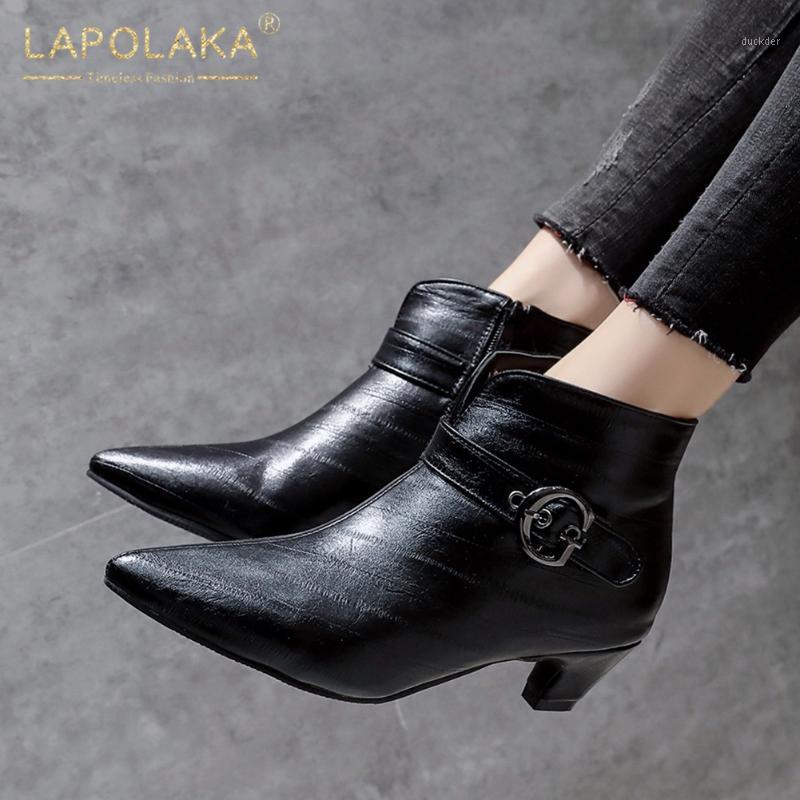Lapolaka 2021 New Fashion Strange Style Ankle Boots Woman Shoes Zip Up Pointed Toe Wholesale Office Ladies Boots Female1, Gray
Lapolaka 2021 New Fashion Strange Style Ankle Boots Woman Shoes Zip Up Pointed Toe Wholesale Office Ladies Boots Female1, Gray