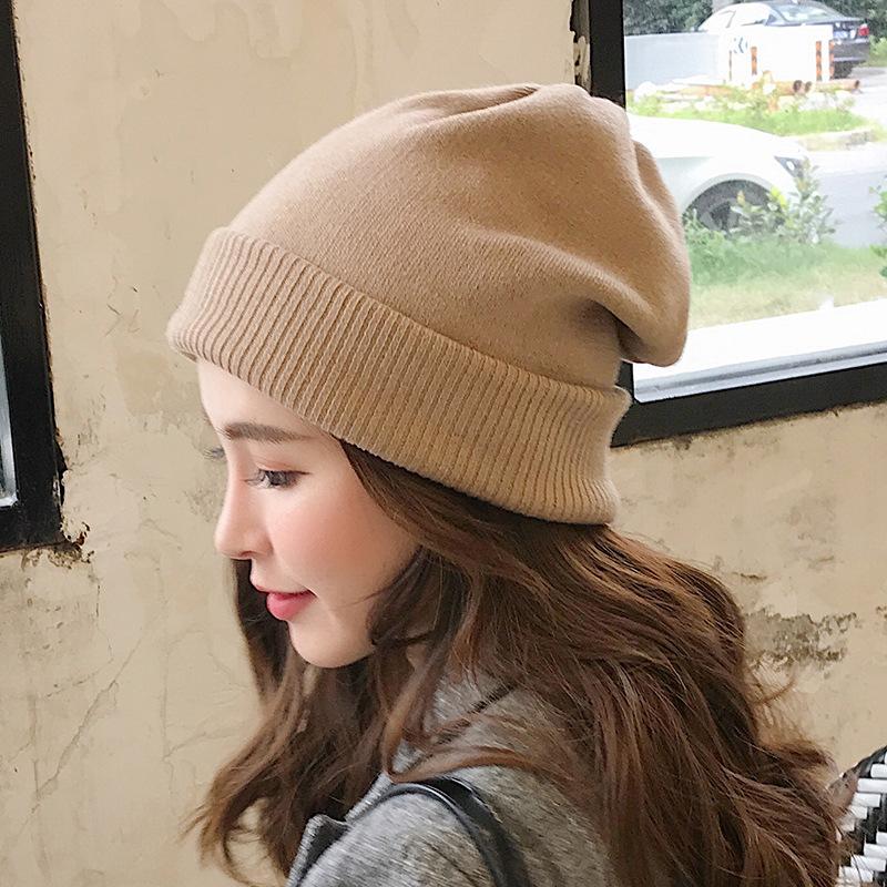 Winter Hats For Women Beanies Korean Wool Knitted Cap Ladies Simple Warm Bonnet Gorras Hat With Button Korean Style New, Black
Winter Hats For Women Beanies Korean Wool Knitted Cap Ladies Simple Warm Bonnet Gorras Hat With Button Korean Style New, Black