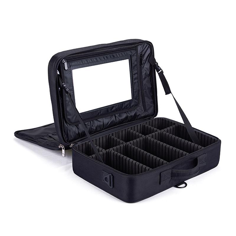 Multi-function Professional Partition Cosmetic Bag Korea Large Capacity Large Portable Storage Cosmetic Case ZF10187, Small three rose
Multi-function Professional Partition Cosmetic Bag Korea Large Capacity Large Portable Storage Cosmetic Case ZF10187, Small three rose