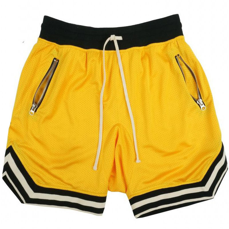 2020 Thin-knit Thin Knit, Sports Loosen Man Running Basketball Training Streetwear Shorts Breathable Pants of Five Points, Yellow
2020 Thin-knit Thin Knit, Sports Loosen Man Running Basketball Training Streetwear Shorts Breathable Pants of Five Points, Yellow