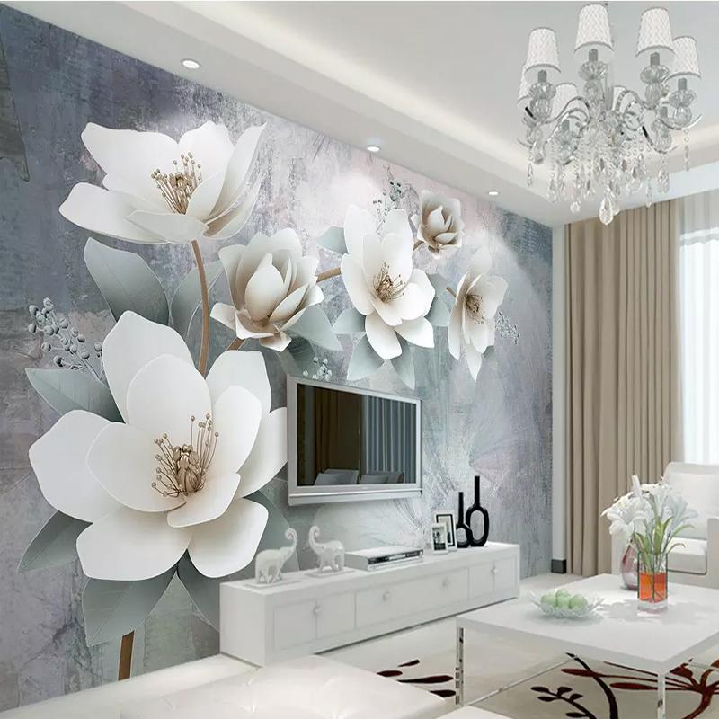 Custom 3D Murals Wallpaper 3D Vintage Embossed Flowers TV Background Wall Cloth Living Room Hotel Luxury Decor Wall Papers Roll, As pic
Custom 3D Murals Wallpaper 3D Vintage Embossed Flowers TV Background Wall Cloth Living Room Hotel Luxury Decor Wall Papers Roll, As pic