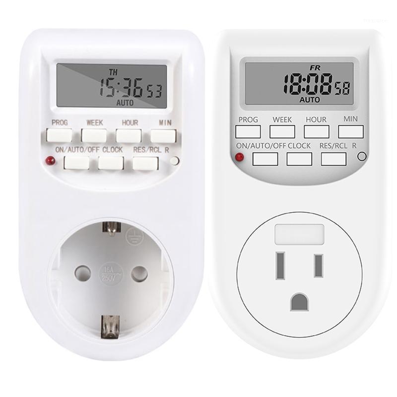Electronic Digital Socket With Timer EU US Plug Kitchen Outlet Switch 220V~240V 125V Energy Saving Programmable Timer Socket1
Electronic Digital Socket With Timer EU US Plug Kitchen Outlet Switch 220V~240V 125V Energy Saving Programmable Timer Socket1