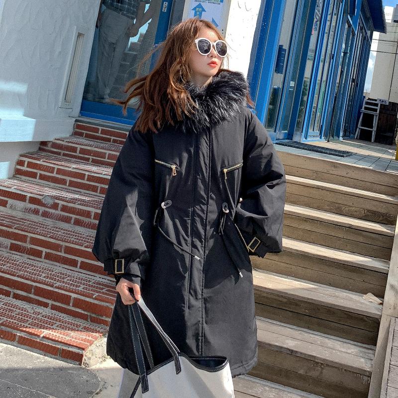 Winter Jacket Coat Winter Women's Down Jacket Fur Collar Hooded Parka Cotton Thick Warm Outwear Coats, Beige
Winter Jacket Coat Winter Women's Down Jacket Fur Collar Hooded Parka Cotton Thick Warm Outwear Coats, Beige