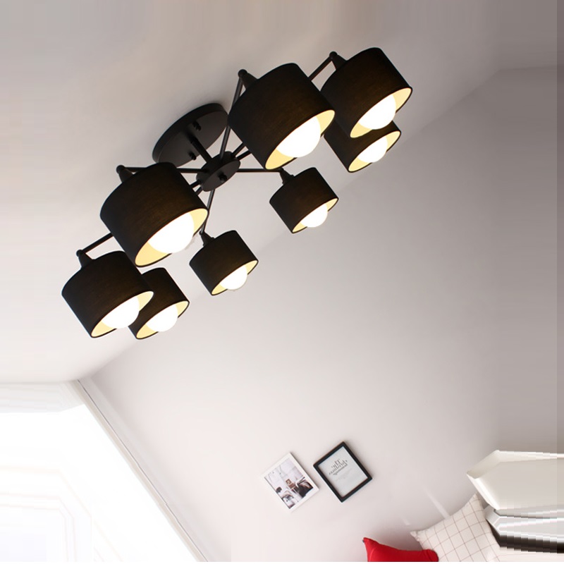 Modern LED white/black/Gold/Silver ceiling Chandeliers E27 With Lampshade simple creative Lighting Fixtures for Living room
Modern LED white/black/Gold/Silver ceiling Chandeliers E27 With Lampshade simple creative Lighting Fixtures for Living room