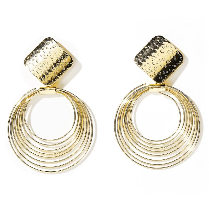 Ant Angel Circle Drop Earrings Light Gold Plated Mutilayer Circle Dangling Earring for Woman For Women 2021 SF879
Ant Angel Circle Drop Earrings Light Gold Plated Mutilayer Circle Dangling Earring for Woman For Women 2021 SF879