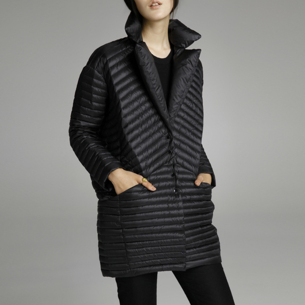 2019 spring thin coat medium-long female patchwork color block thermal new arrival women's down jackets for women, Black
2019 spring thin coat medium-long female patchwork color block thermal new arrival women's down jackets for women, Black