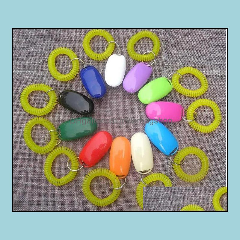 Dog Training & Obedience Supplies Pet Home Garden Button Clicker Sound Trainer With Wrist Band Aid Guide Click Tool Dogs 11 Colors 100Pcs 20
Dog Training & Obedience Supplies Pet Home Garden Button Clicker Sound Trainer With Wrist Band Aid Guide Click Tool Dogs 11 Colors 100Pcs 20