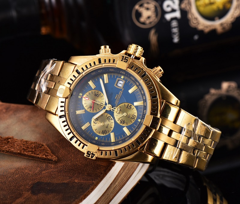 high quality 2020 new Six stitches All the dials working quartz watch Fashion watches BREIT WristWatches With Calendar Steel strap Best Gift
high quality 2020 new Six stitches All the dials working quartz watch Fashion watches BREIT WristWatches With Calendar Steel strap Best Gift