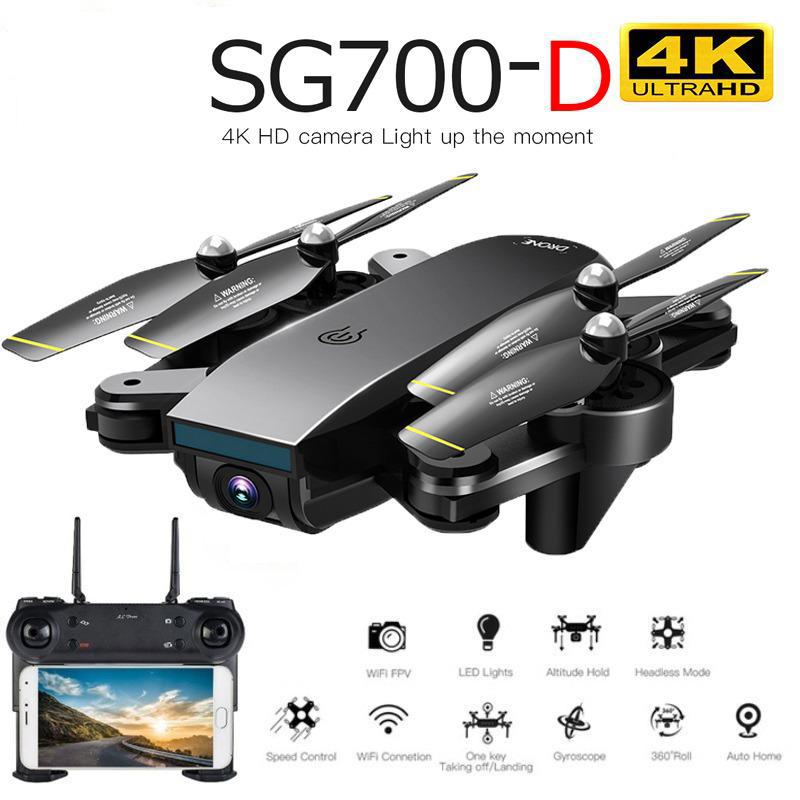 Drone Sg700d 4k Drone Hd dual camera Wifi Transmission Fpv optical speed size Stable quadrotor Rc helicopter camera Dron
Drone Sg700d 4k Drone Hd dual camera Wifi Transmission Fpv optical speed size Stable quadrotor Rc helicopter camera Dron