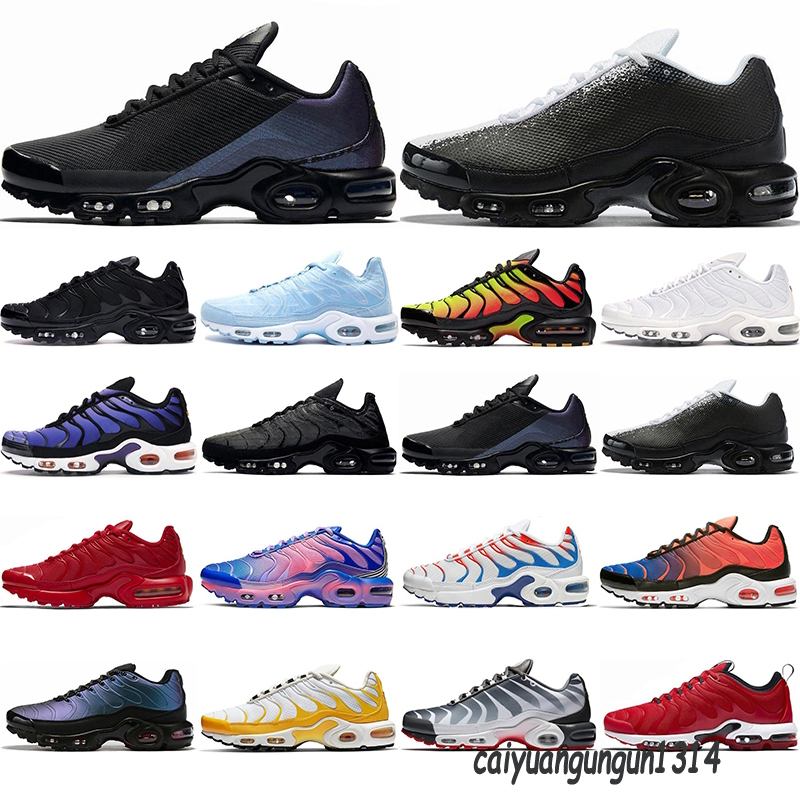 New mens tn plus women running shoes trainers triple black white Hyper Blue Oreo Smoke Grey Worldwide Pink Fade Outdoor sports sneakers C34
New mens tn plus women running shoes trainers triple black white Hyper Blue Oreo Smoke Grey Worldwide Pink Fade Outdoor sports sneakers C34