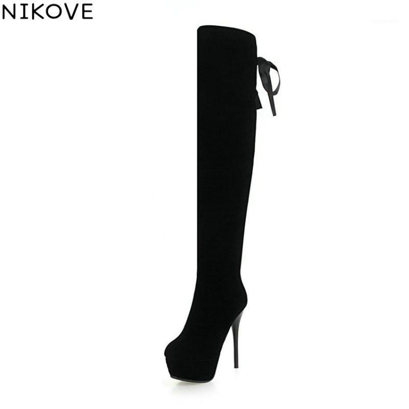 NIKOVE 2020 Women Winter Boots Shoes Zipper Over The Knee Boots Thin High Heels Shoes Short Plush Autumn Woman Size 34-431, Black
NIKOVE 2020 Women Winter Boots Shoes Zipper Over The Knee Boots Thin High Heels Shoes Short Plush Autumn Woman Size 34-431, Black