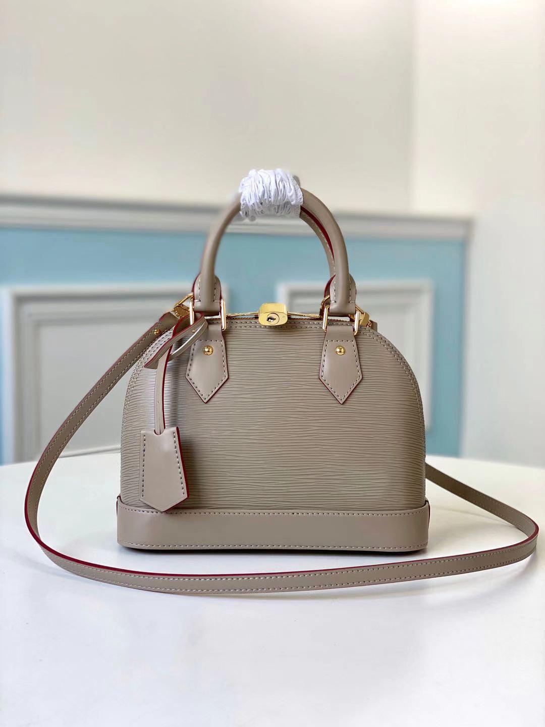 M57028 Alma Bb Fashion Women Shoulder Bags Chain Messenger Bag Leather Handbags Shell Wallet Purse Ladies Cosmetic Crossbody Bags Tote, Grey
M57028 Alma Bb Fashion Women Shoulder Bags Chain Messenger Bag Leather Handbags Shell Wallet Purse Ladies Cosmetic Crossbody Bags Tote, Grey