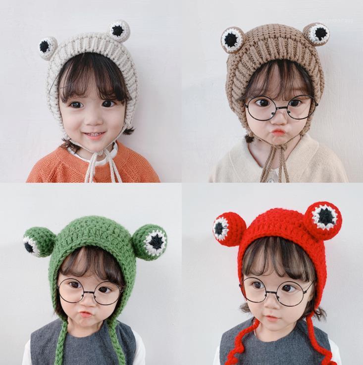 Children's Animals Handmade Caps Baby Frog Eyes Knit Knitted Earmuffs Photography Props Warm Hat1, White
Children's Animals Handmade Caps Baby Frog Eyes Knit Knitted Earmuffs Photography Props Warm Hat1, White