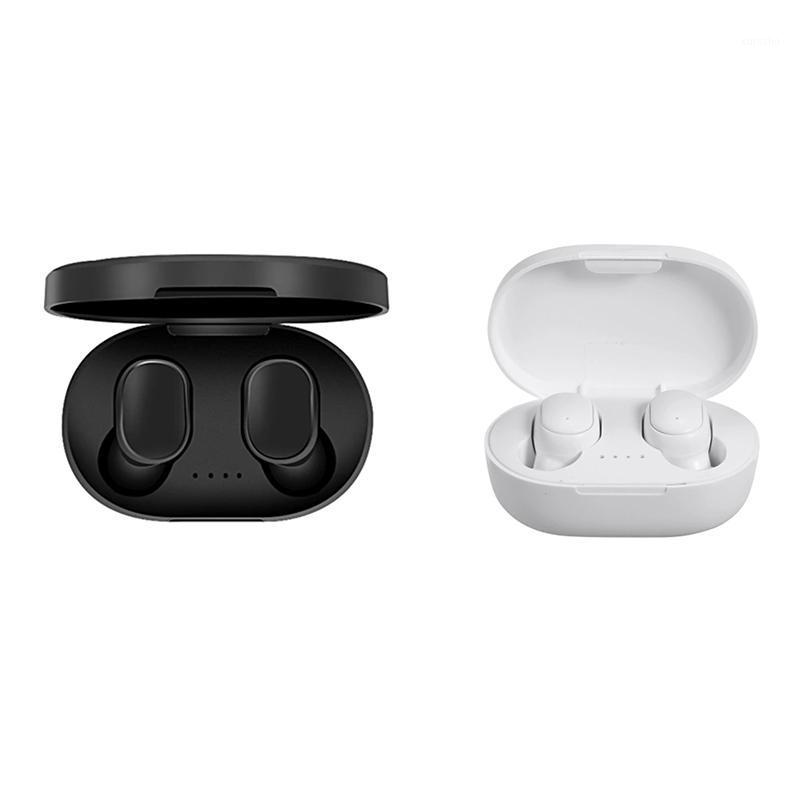 A6S Mini TWS Twins True-Wireless In-Ear BT5.0 Stereo Earphones Earbuds Sports Headsets with Mic 280MAh Auto Charging Box1, White
A6S Mini TWS Twins True-Wireless In-Ear BT5.0 Stereo Earphones Earbuds Sports Headsets with Mic 280MAh Auto Charging Box1, White