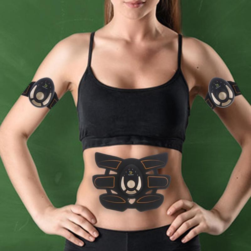 Accessories Fitness Equipment EMS Electric Abdominal Abs Arm Hip Body Muscle Toner Toning Belt Slimming Massage BuLift Hips Traine