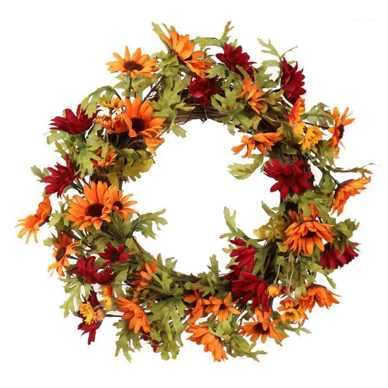 Pumpkin Wreath Silk Flower Autumn Sun Daisy Garland Halloween Decorations For Home Flower Cane Wreath Wall Home Decoration1, Black
Pumpkin Wreath Silk Flower Autumn Sun Daisy Garland Halloween Decorations For Home Flower Cane Wreath Wall Home Decoration1, Black